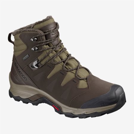 Scarpe Trekking Salomon QUEST WINTER GTX Uomo Cioccolato IT 3-X76